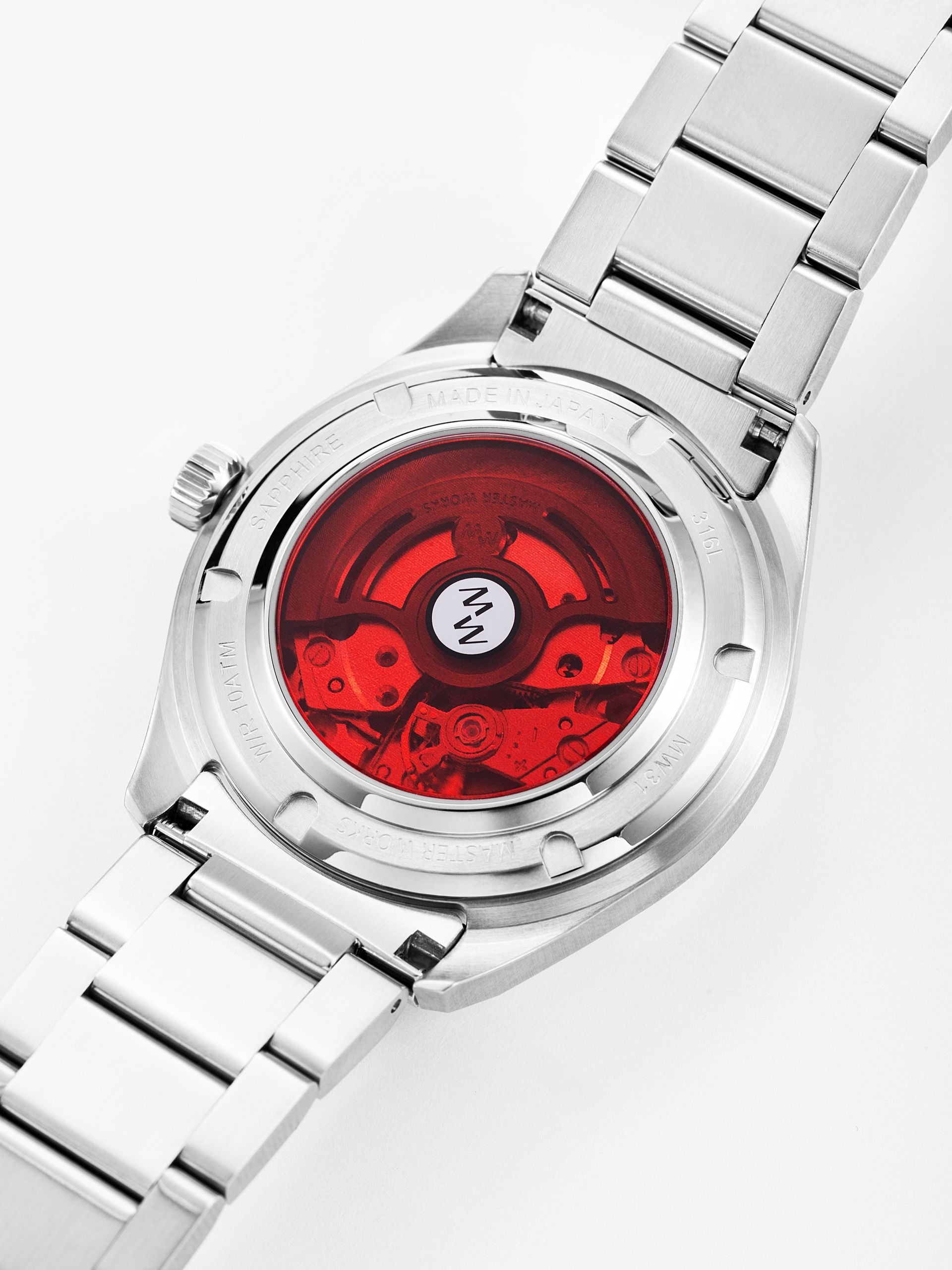 MW31 Automatic Watch - Bracelet Dark Gun Dial