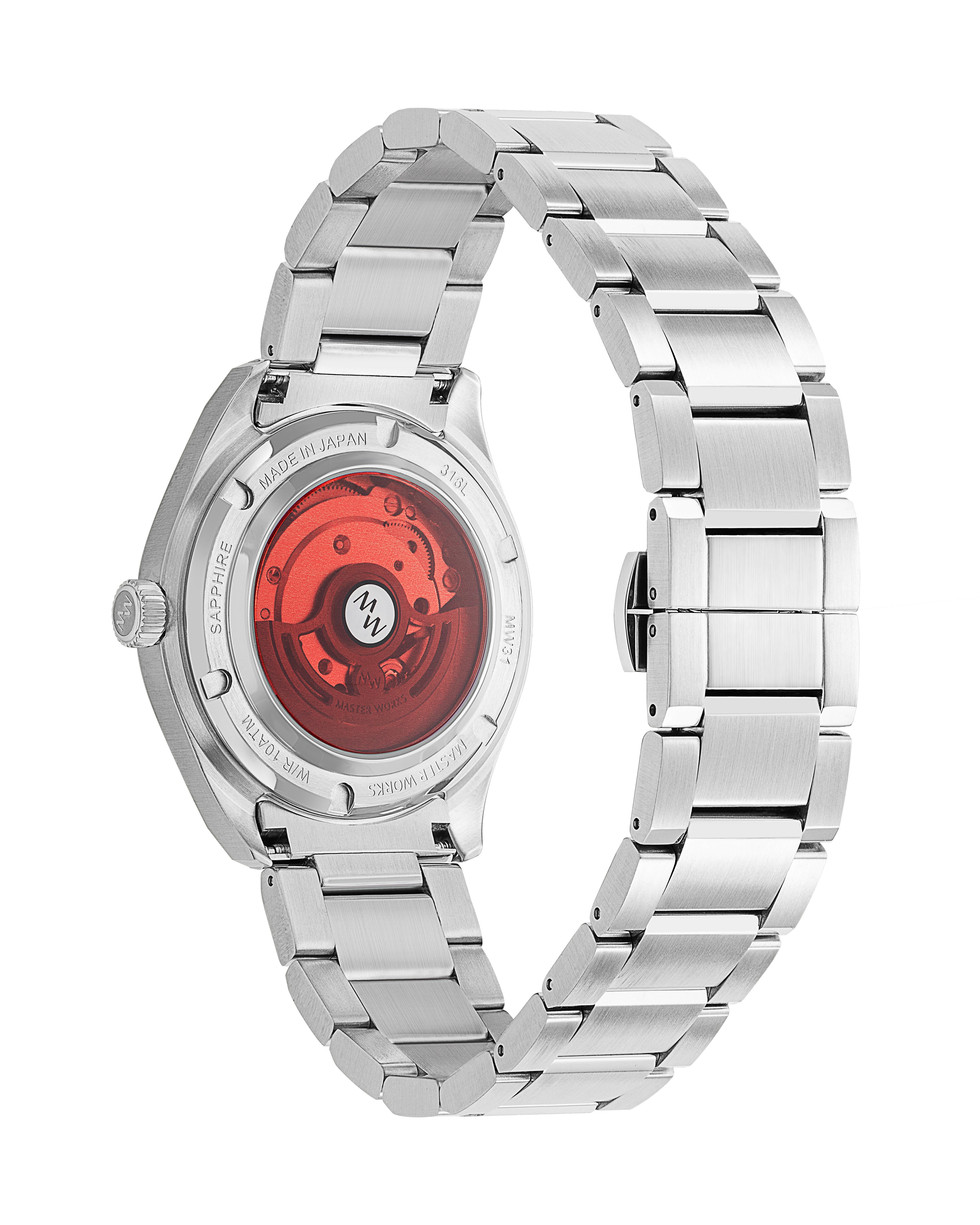 MW31 Automatic Watch - Bracelet Dark Gun Dial