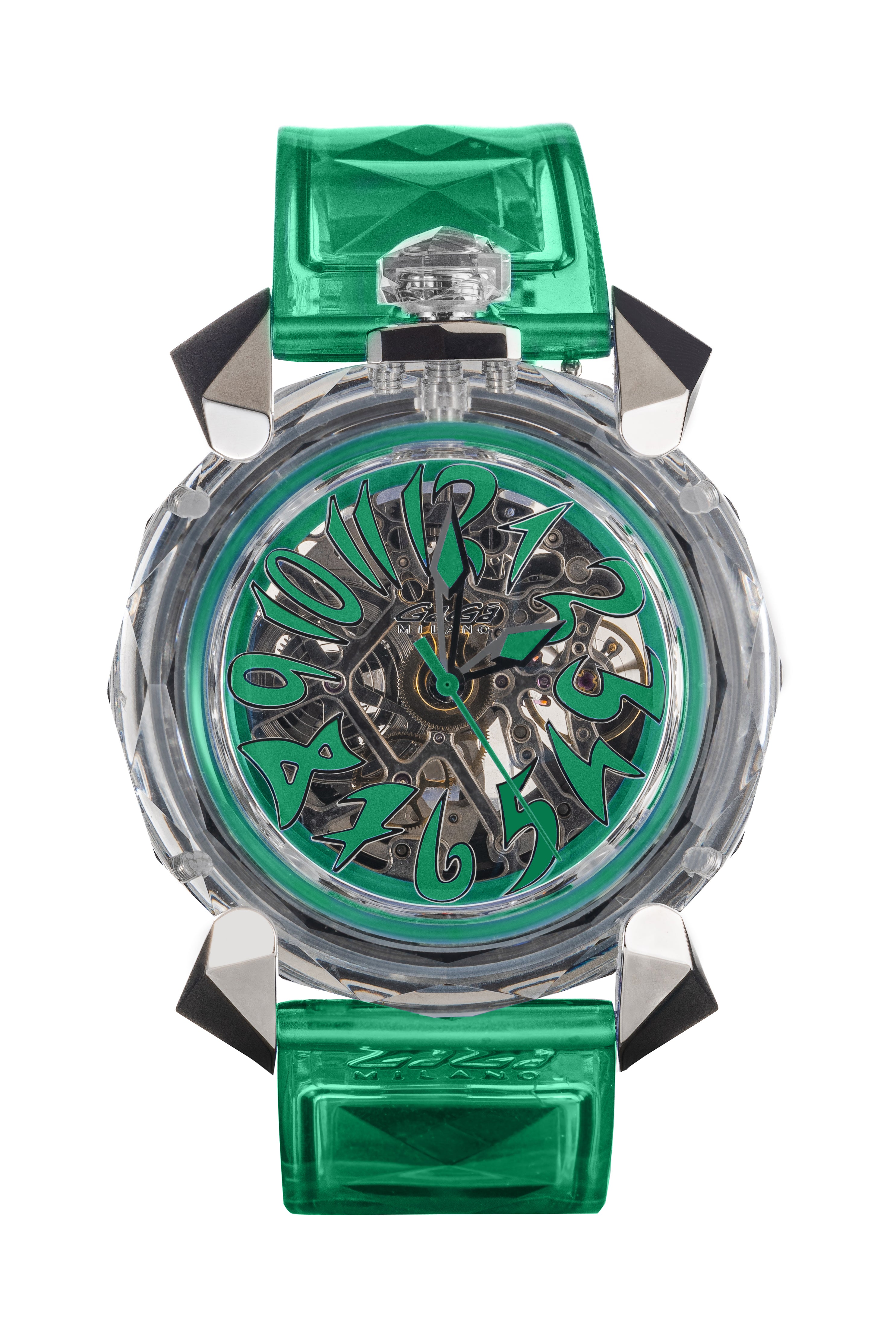 Gaga Milano CRISTAL 46mm Green