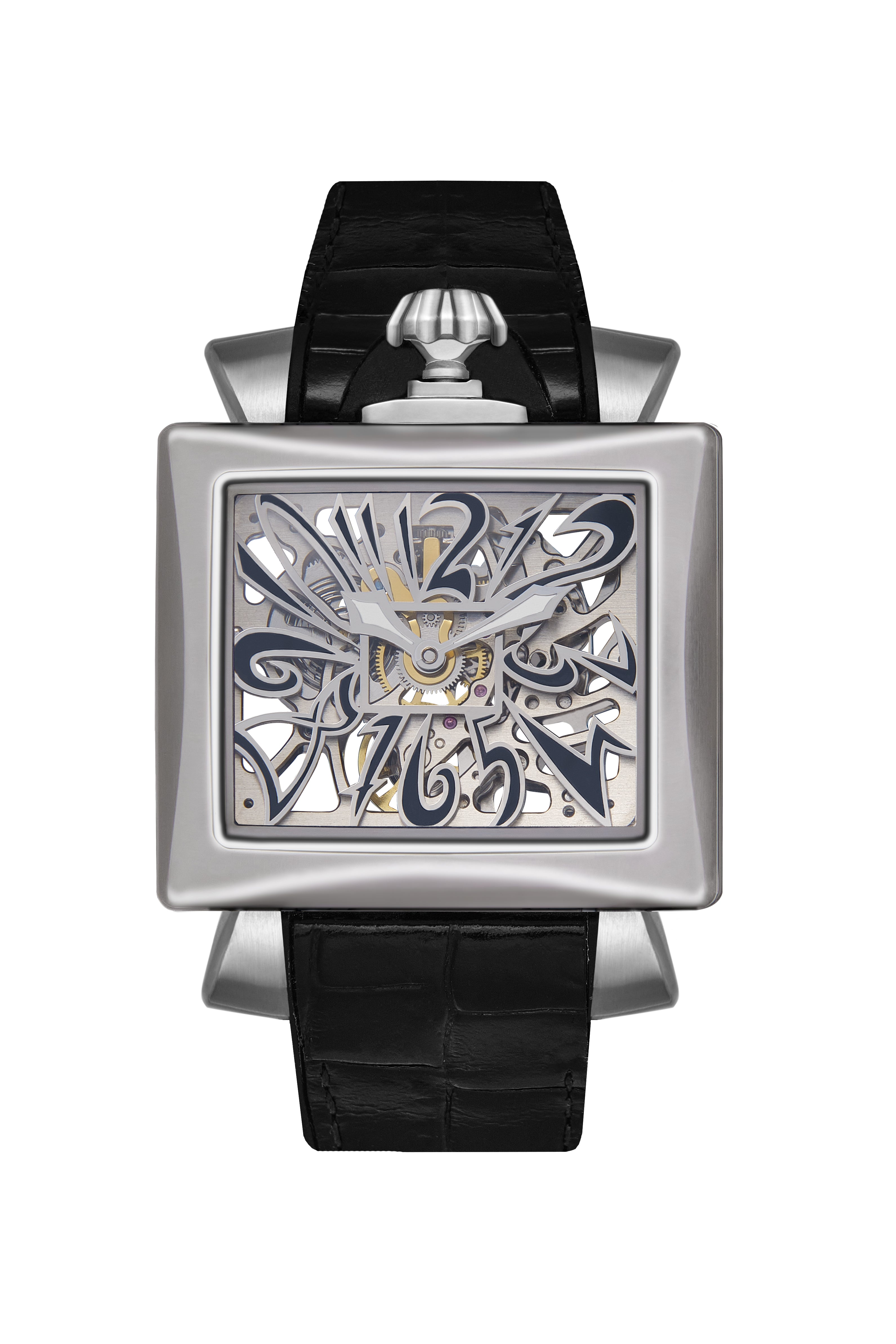 Gaga Milano NAPOLEONE - STEEL Black
