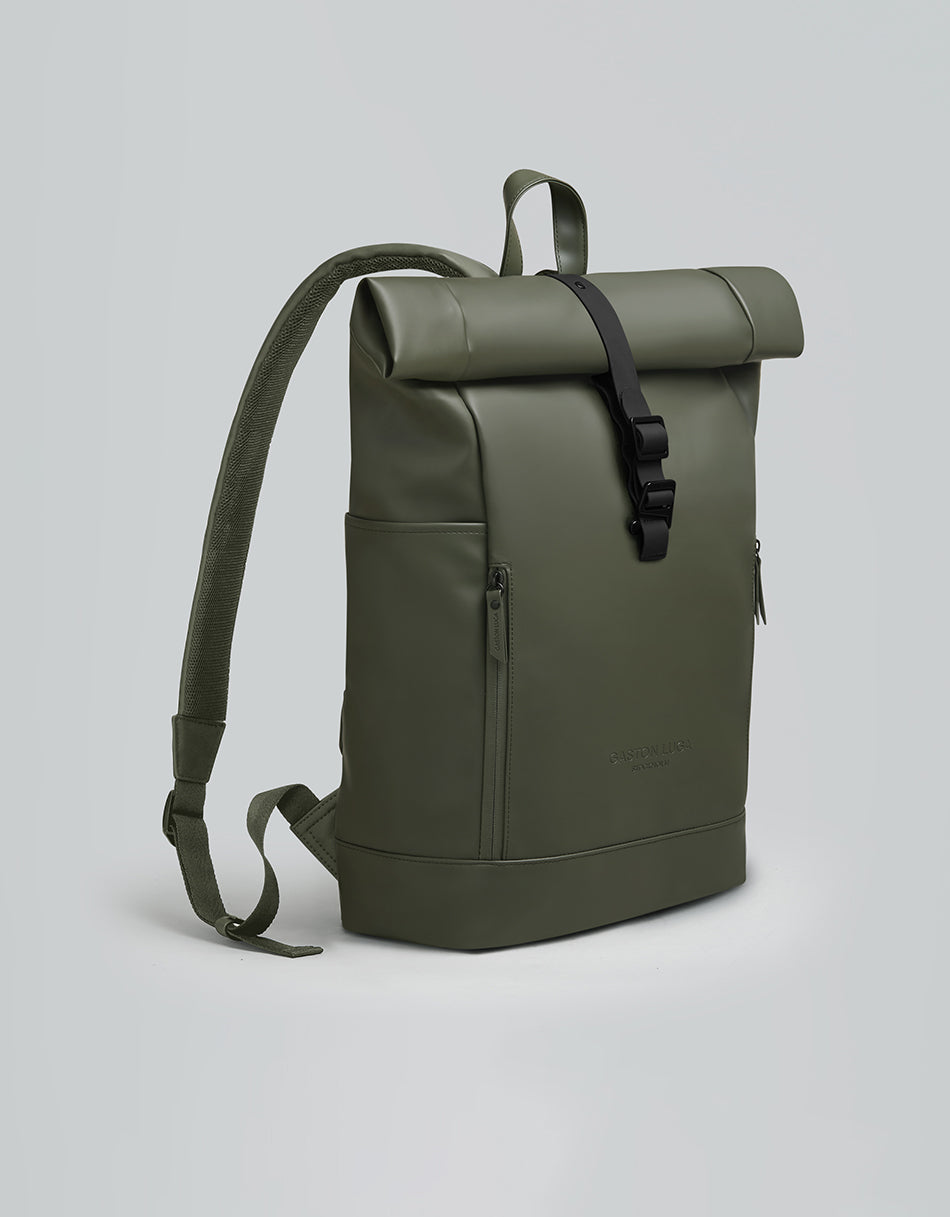 Gaston Luga Rullen 16" Backpack - Olive / Black #9002