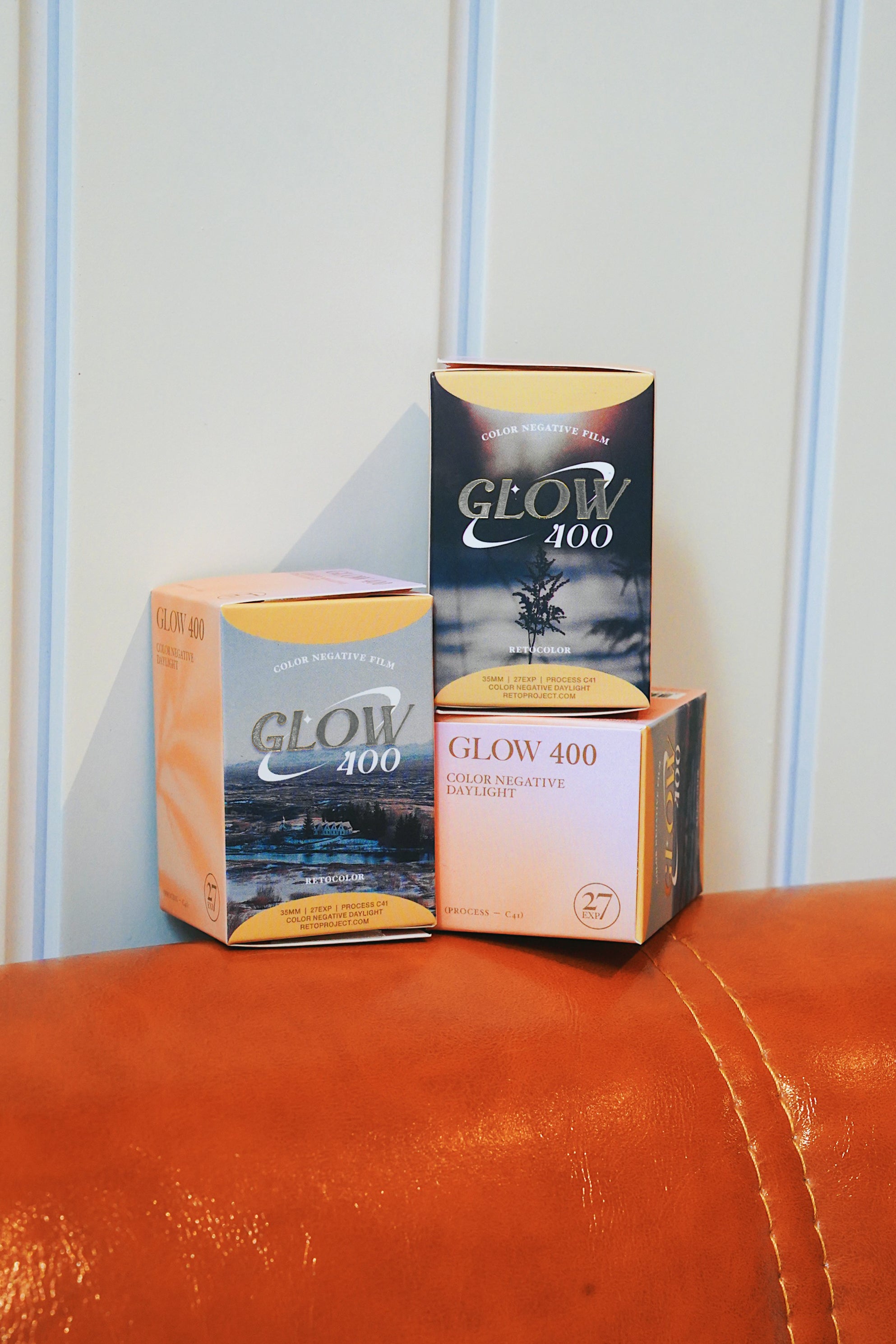 Retocolor Glow 400 35MM COLOR NEGATIVE FILM 27EXP