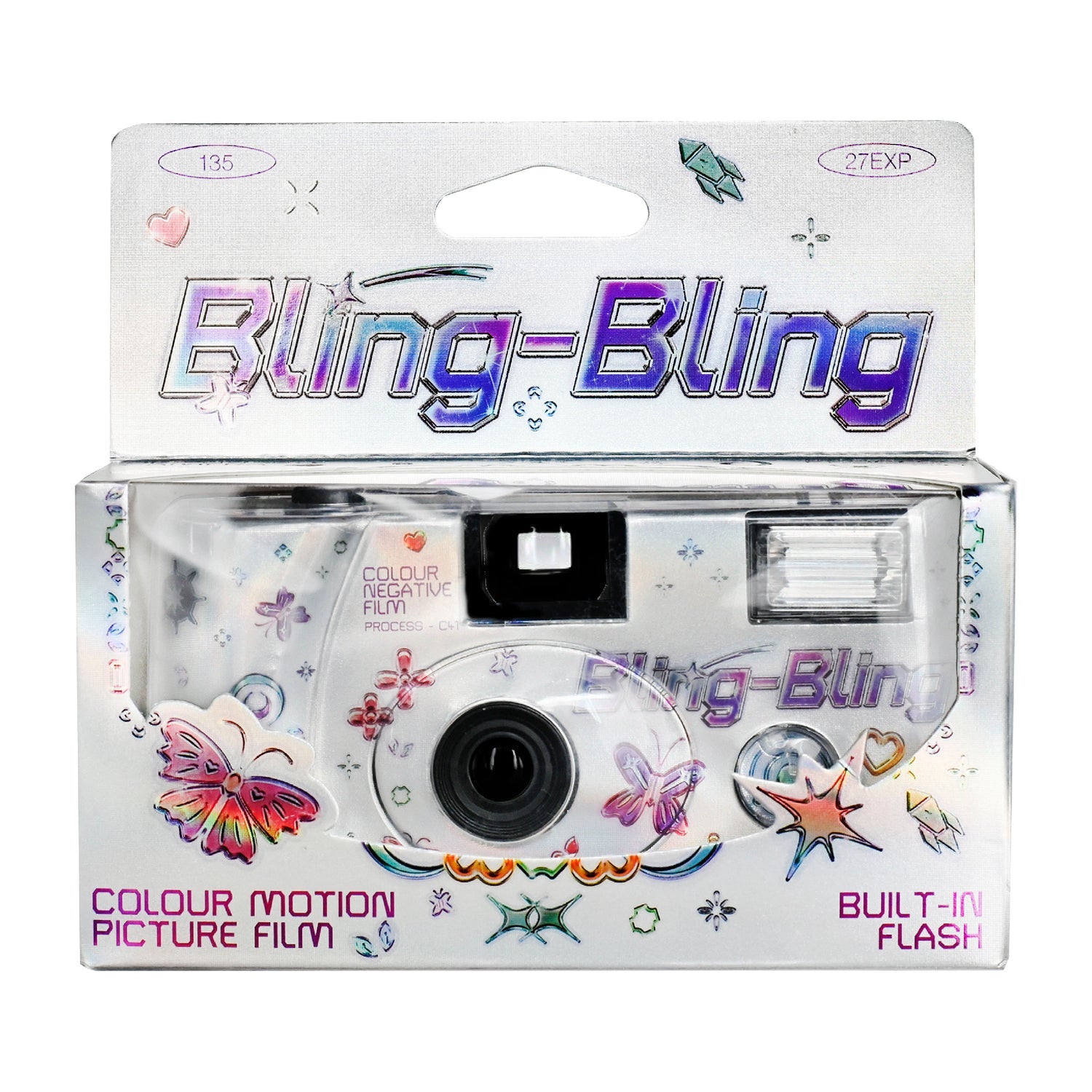 Retocolor Bling-Bling 400 35MM Disposable Film Camera 27EXP