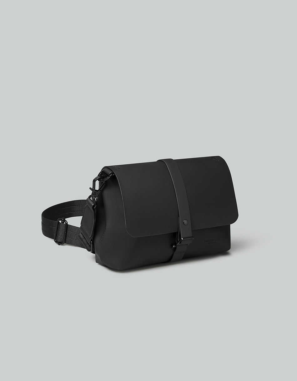 Gaston Luga Splash Crossbody Bag - Black #CB100