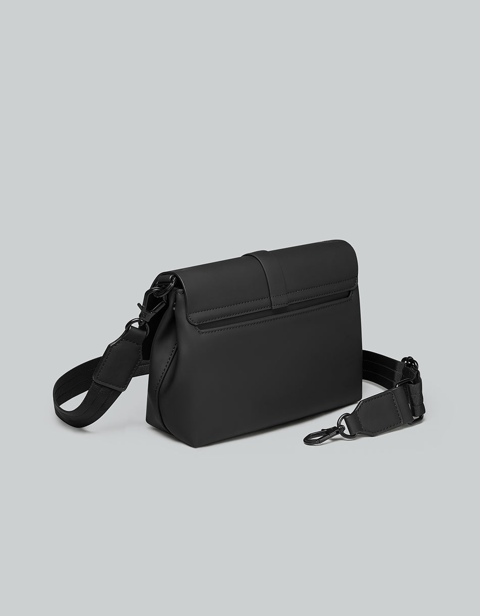 Gaston Luga Splash Crossbody Bag - Black #CB100