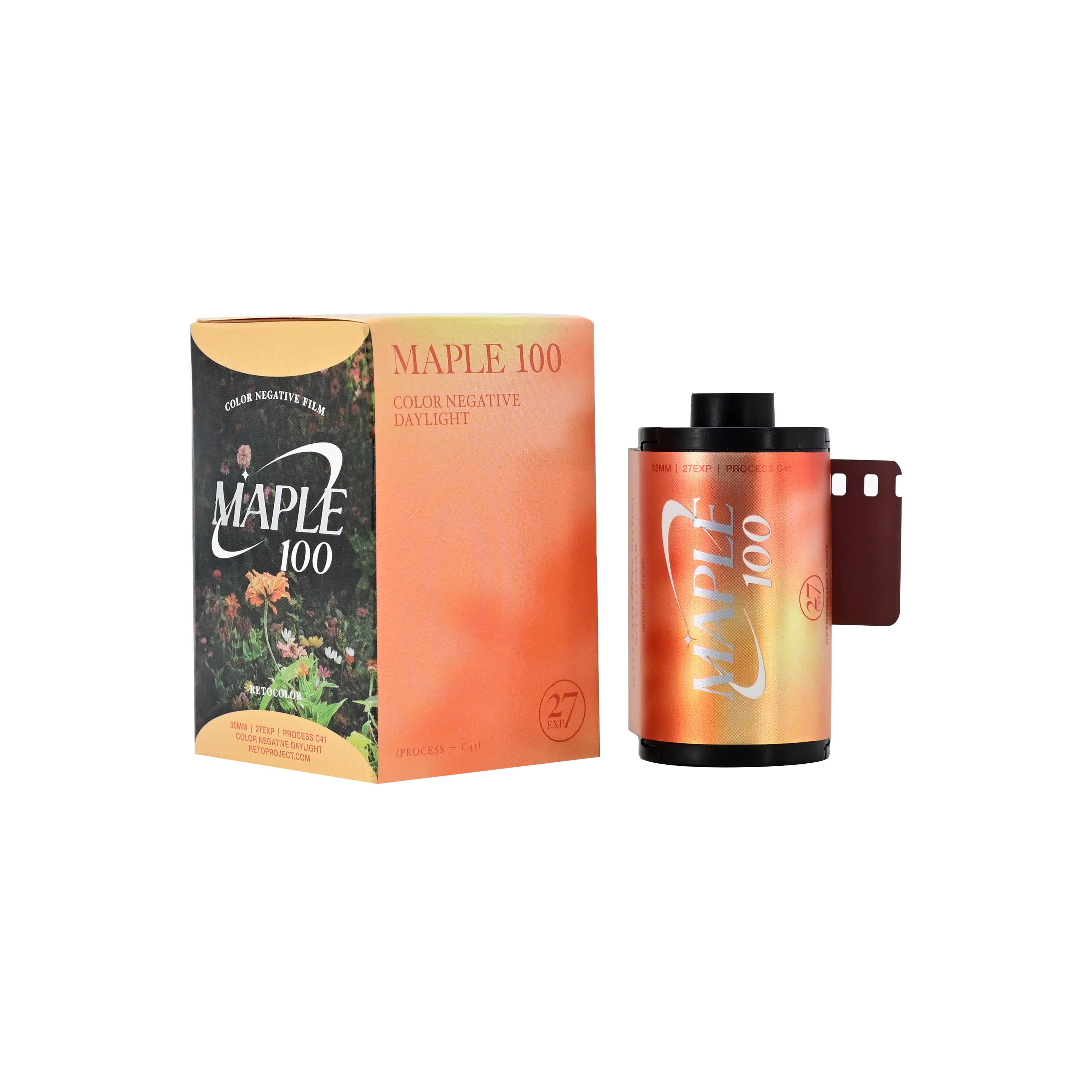 Retocolor Maple 100 35MM COLOR NEGATIVE FILM 27EXP