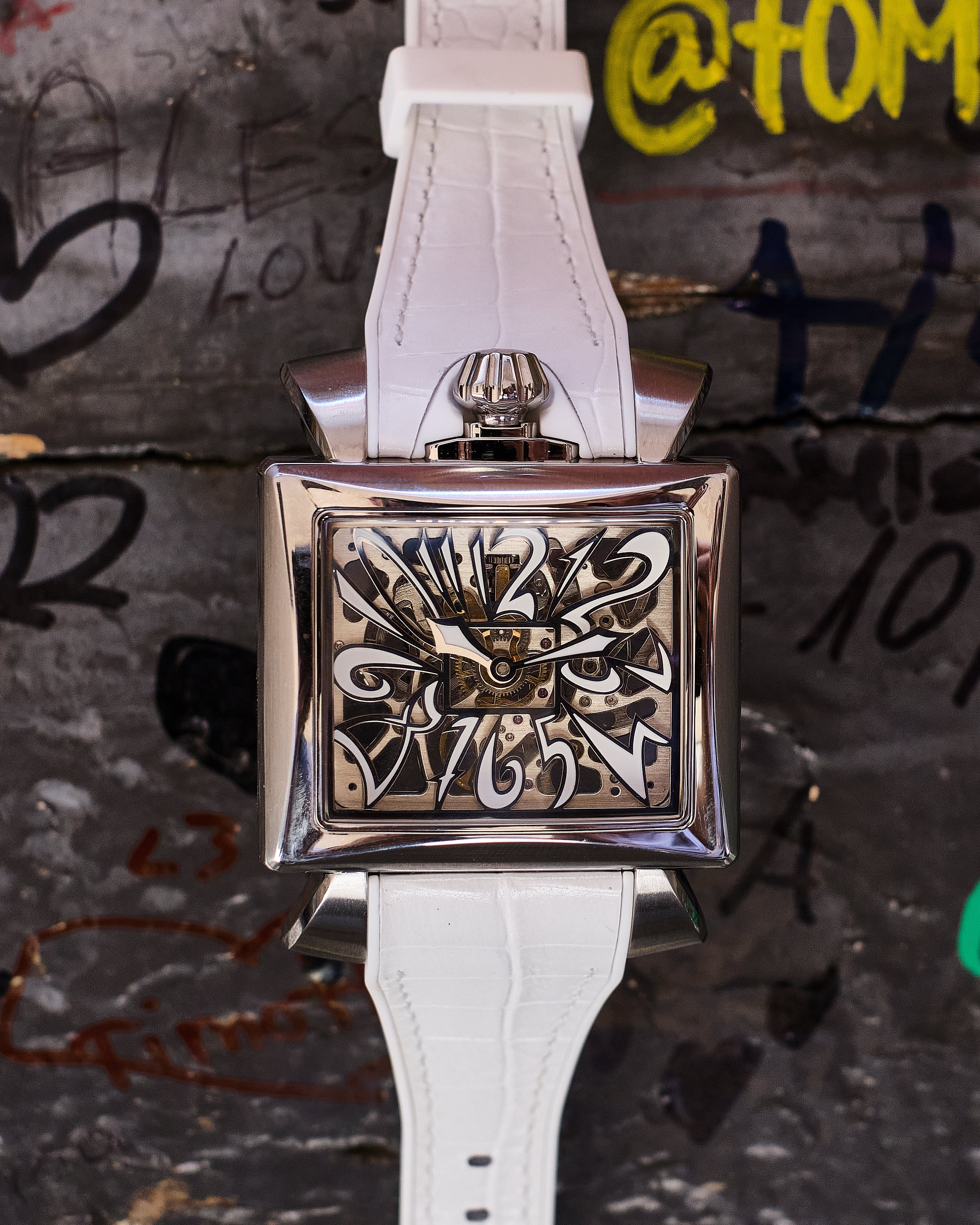 Gaga Milano NAPOLEONE - STEEL White