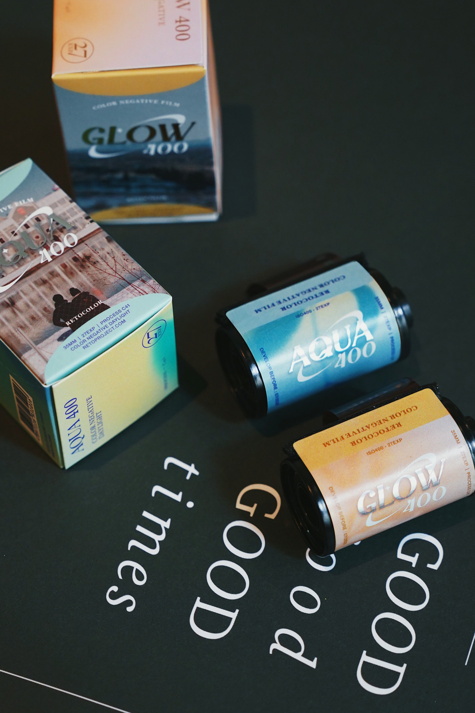Retocolor Glow 400 35MM COLOR NEGATIVE FILM 27EXP