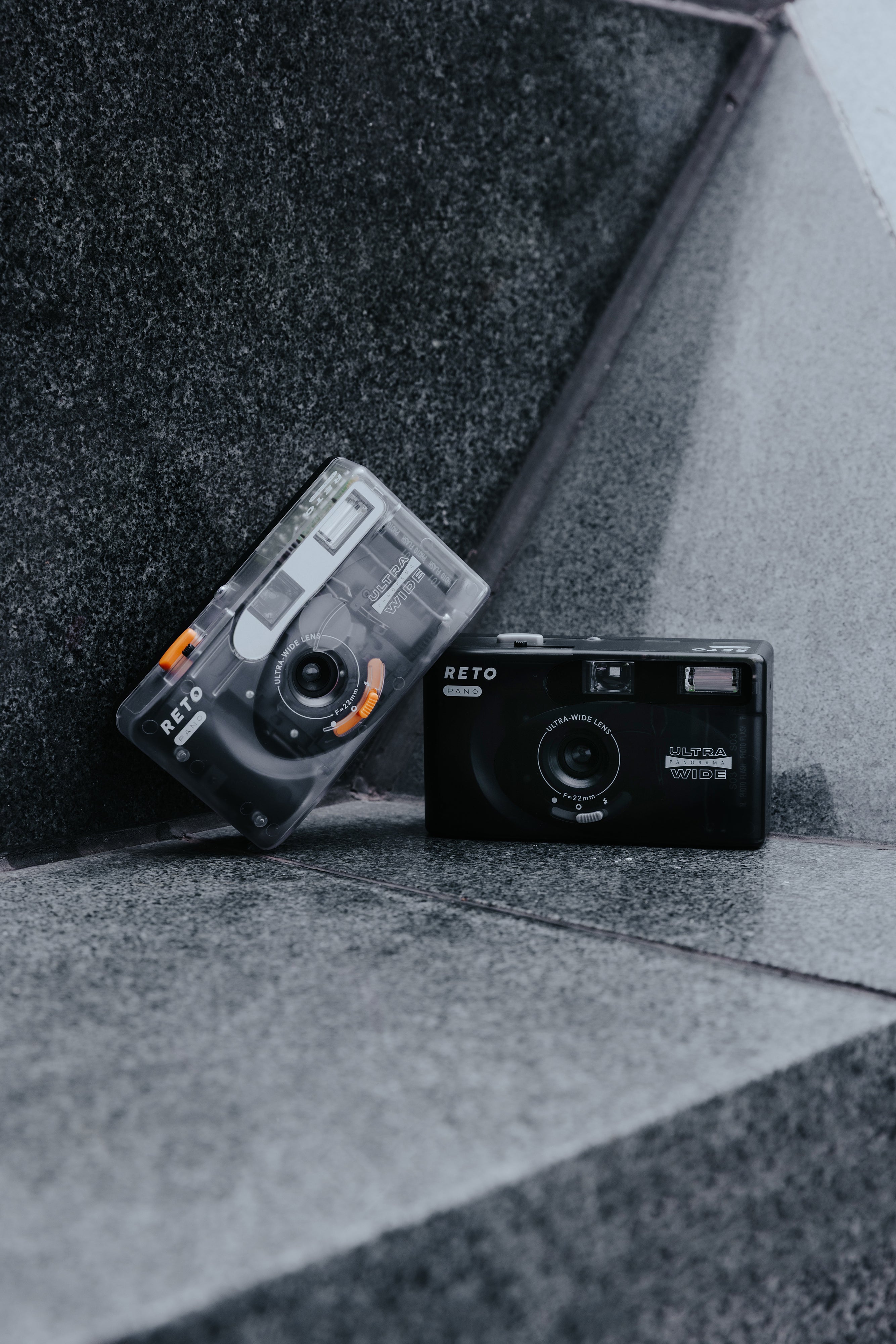 RETO PANO 35mm Film Camera Sheer White