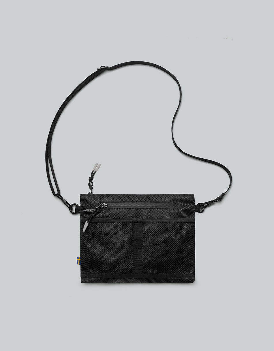 Gaston Luga Lightweight Crossbody Bag - Black #LWCBBK