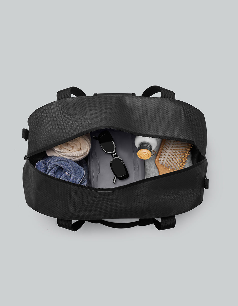 Gaston Luga Lightweight DuoSeal Duffel 輕盈旅行袋 經典黑 LWDSDFBK 