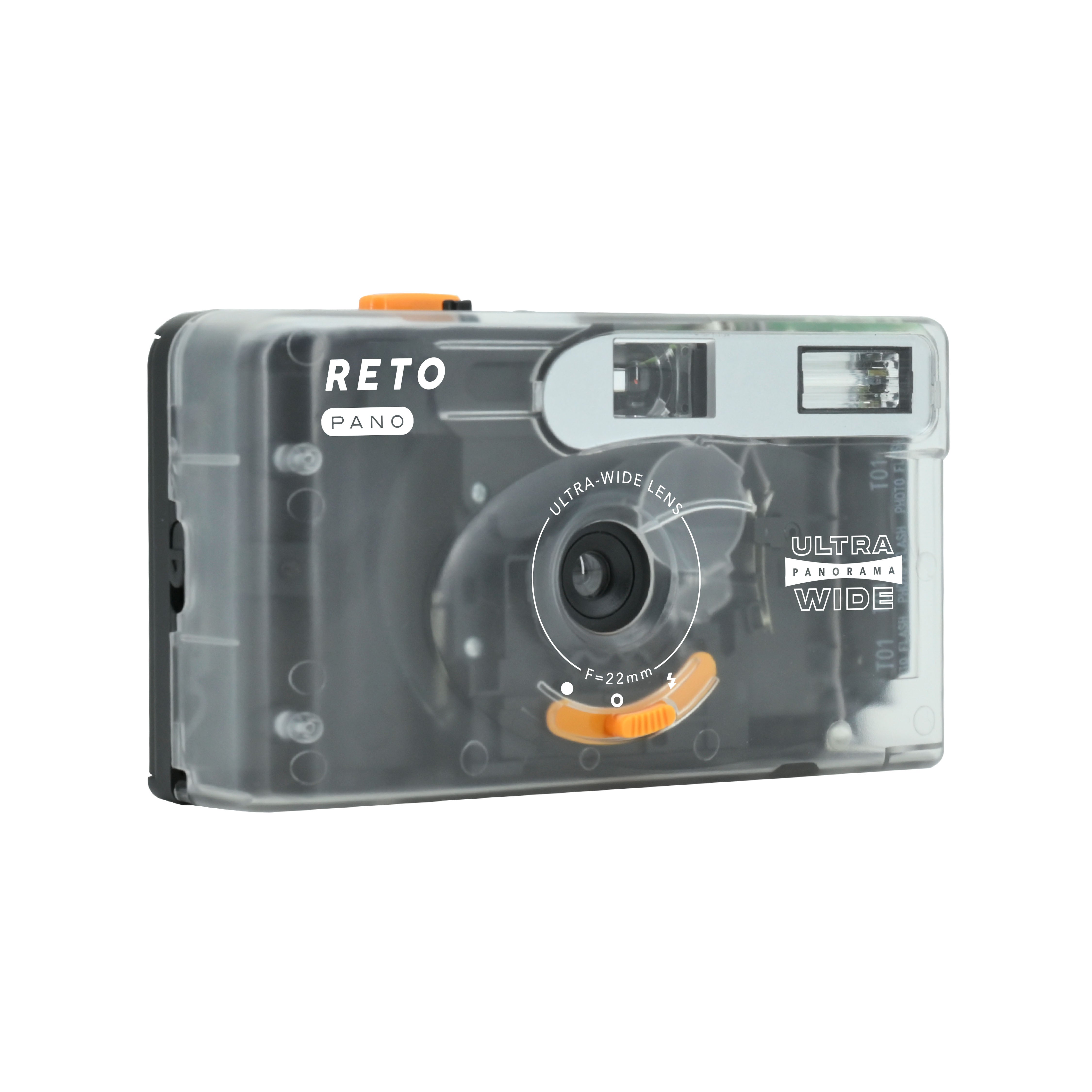 RETO PANO 35mm Film Camera Sheer White