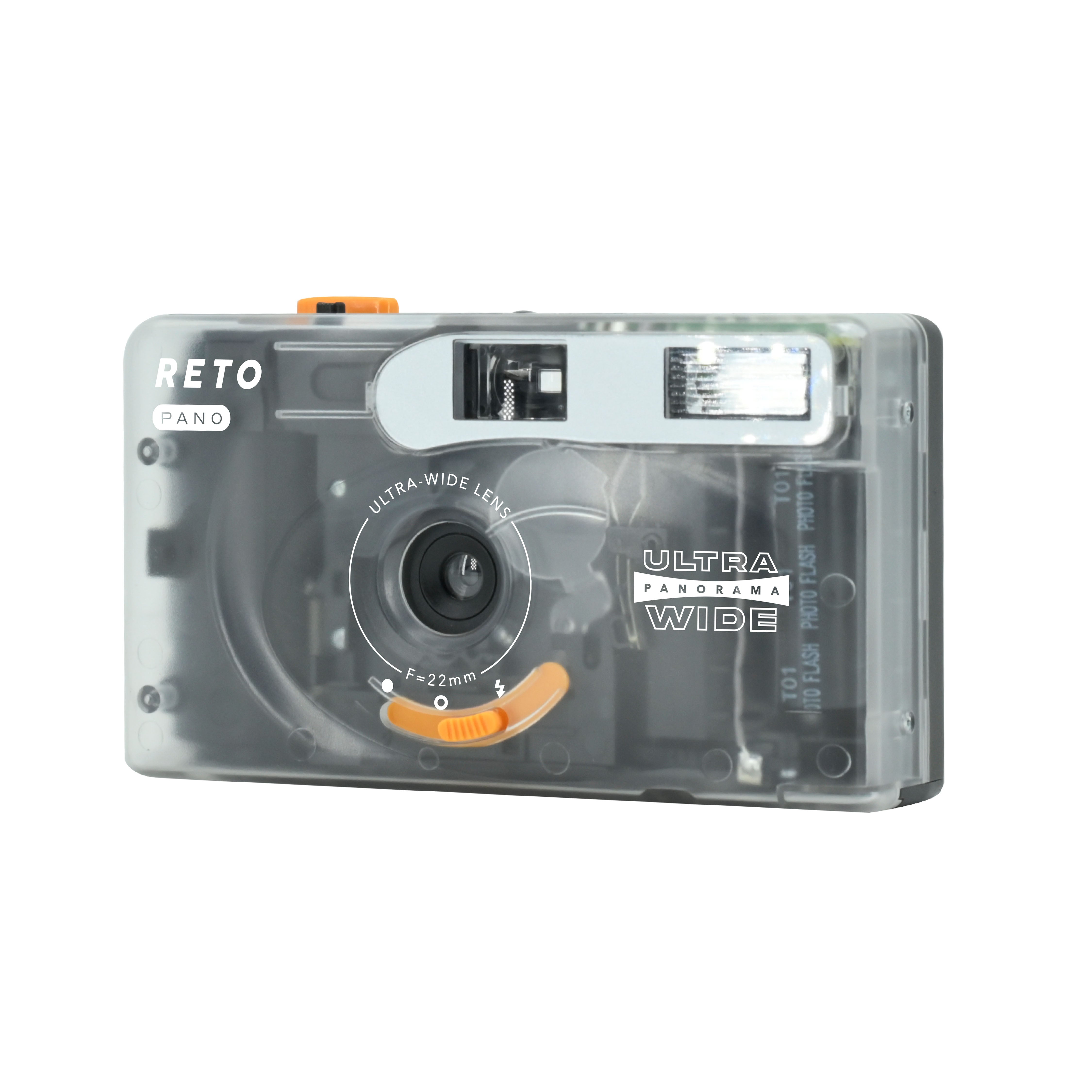 RETO PANO 35mm Film Camera Sheer White
