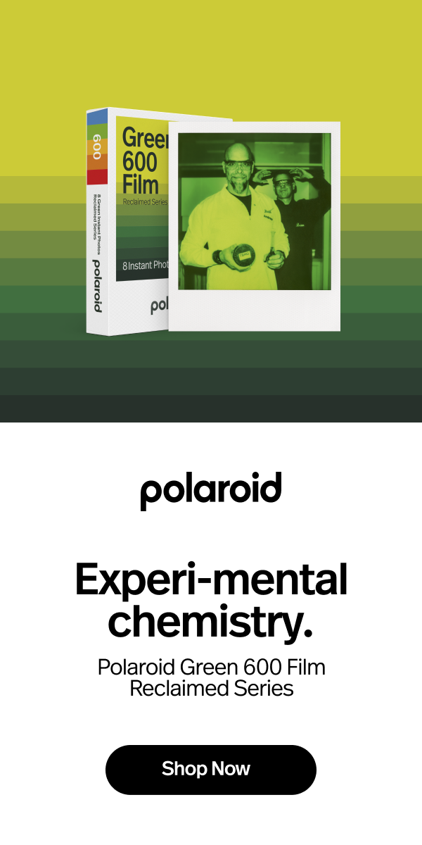 寶麗來Polaroid 即影即有相機特別版綠底片600底片600相紙 #006370