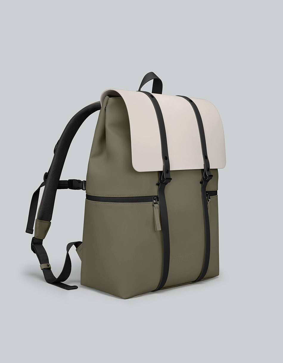 Gaston Luga Splash 2.0 - 16" Backpack - Cloud Cream + Sage #SPBP16SC