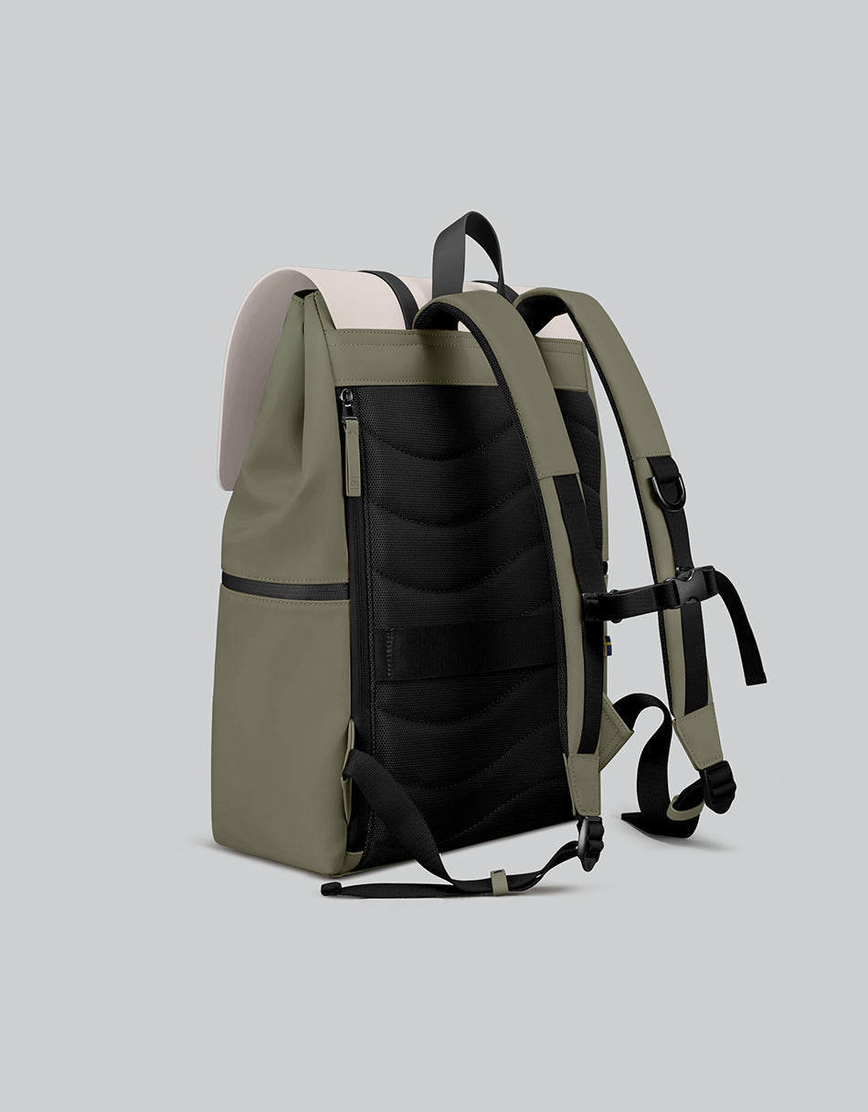 Gaston Luga Splash 2.0 - 16" Backpack - Cloud Cream + Sage #SPBP16SC