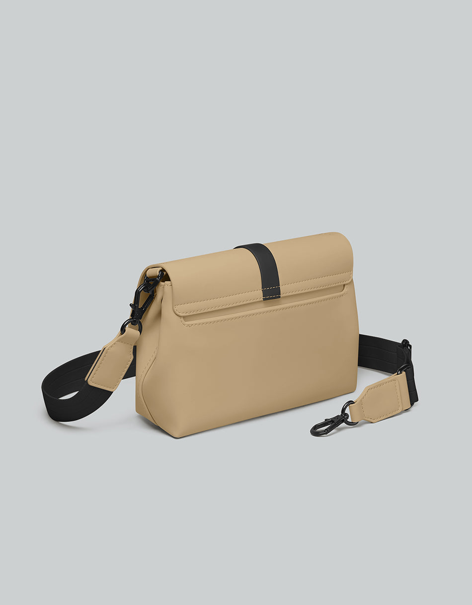 Gaston Luga Splash Crossbody Bag - Latte #SPCBLT
