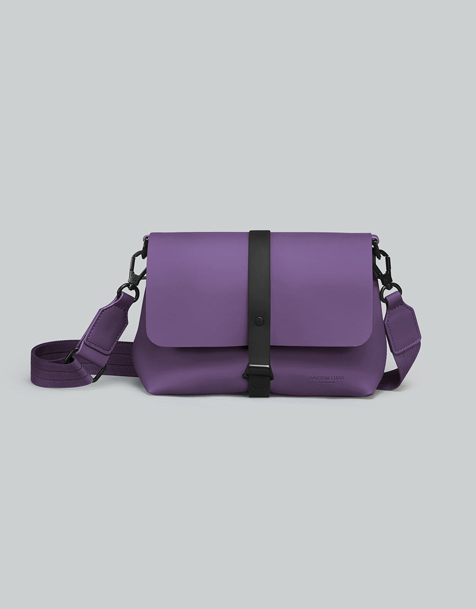 Gaston Luga Spläsh Crossbody Bag - Purple #SPCBPP