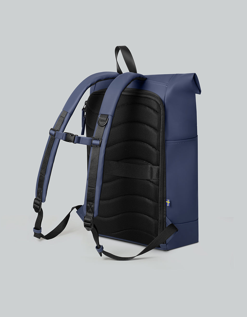 Gaston Luga Splash Rolltop 16" Backpack - Dark Blue #SPRTBP16DB