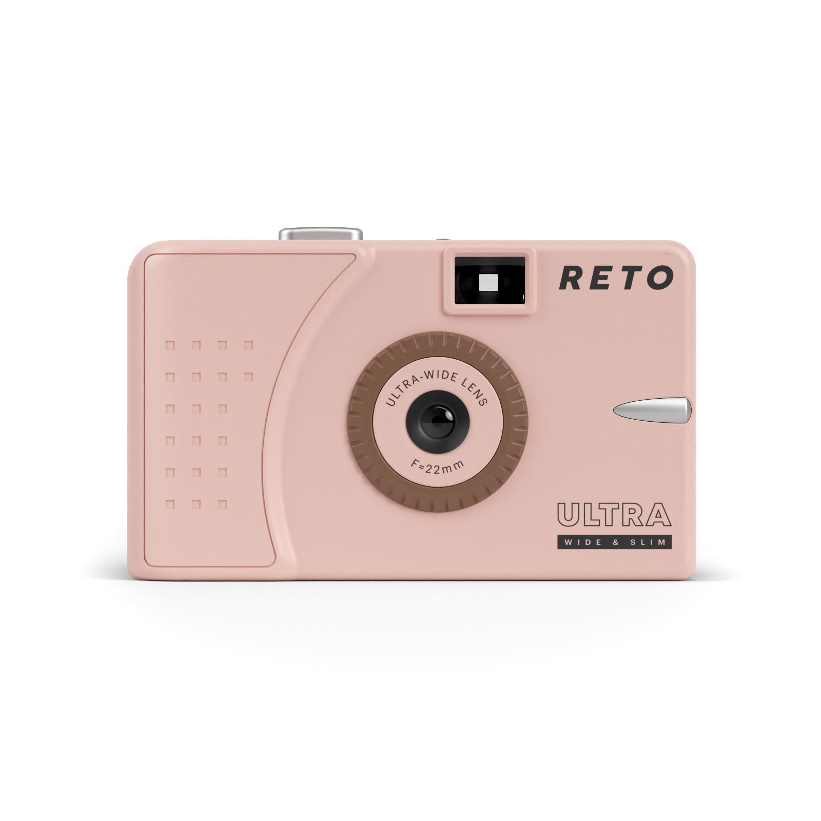 RETO Ultra Wide Slim Film Camera Pastel Pink