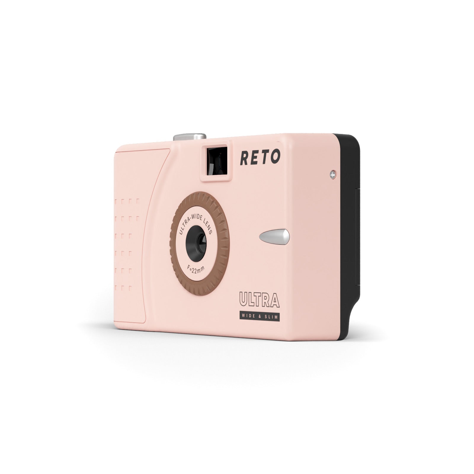 RETO Ultra Wide Slim Film Camera Pastel Pink