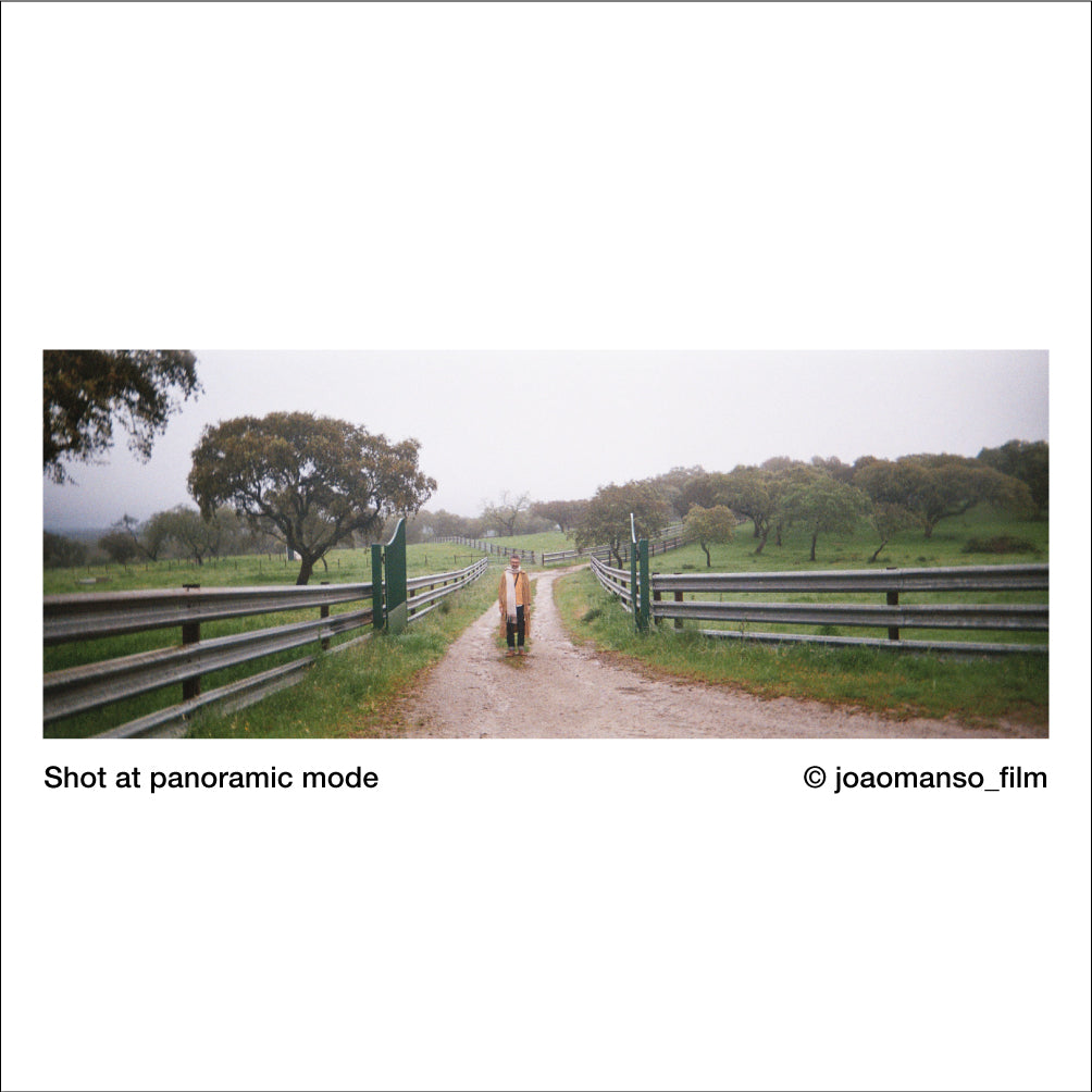 RETO PANO 35mm Film Camera Sheer White