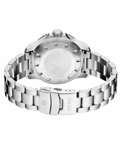 DEEPBLUE Daynight Patriot Bracelet, Blue Dial, Blue Tubes