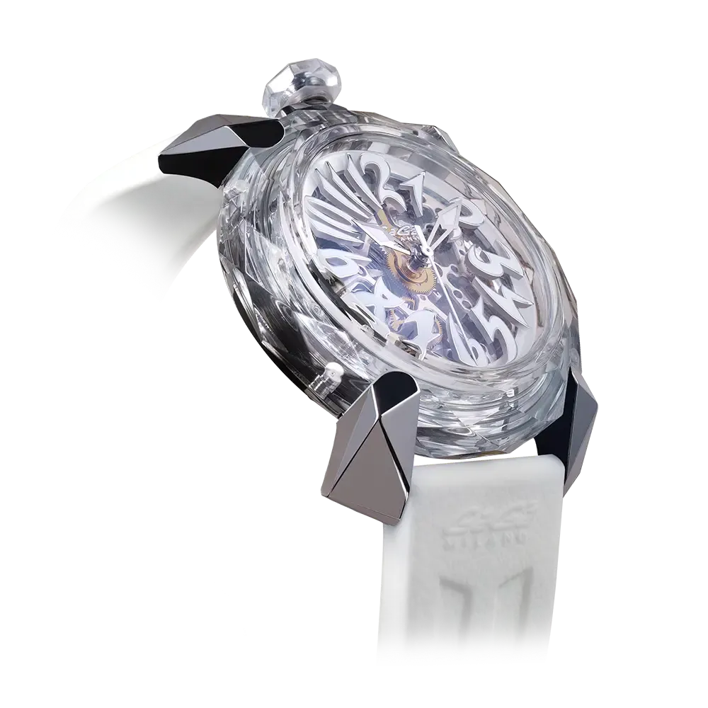 Gaga Milano 水晶 46mm 冰晶白