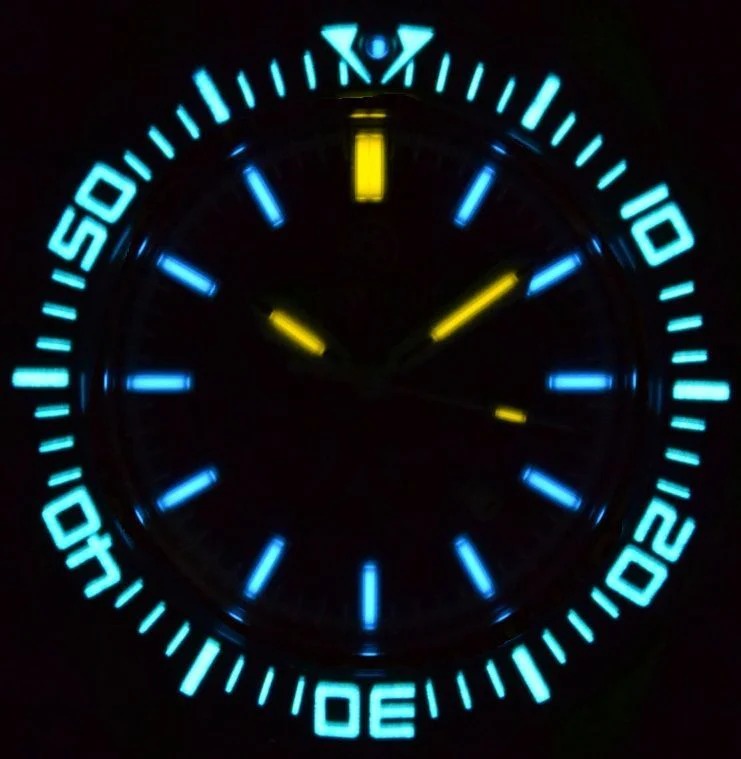 DEEPBLUE Daynight Patriot Silicon Strap, Orange D, Blue tubes